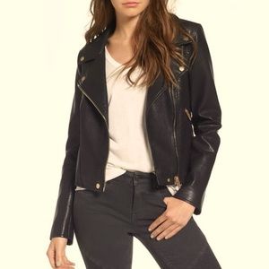BLANKNYC Leather Moto Jacket.